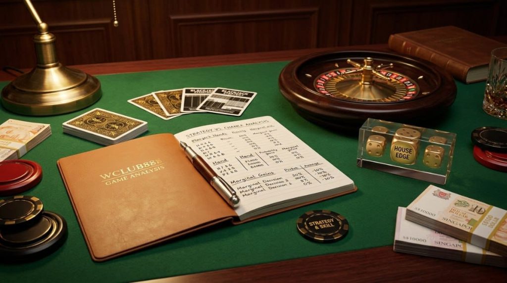Which Casino Games Give Players The Most Control? Casino Games House edges