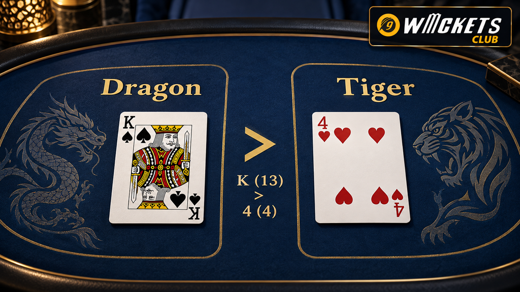 9Wicket Dragon Tiger History Boards and Streak Claims